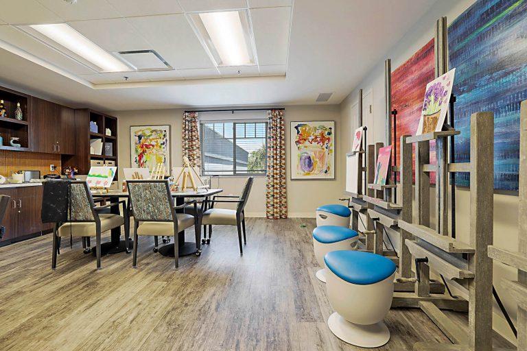 Alamar Senior Living Art Room