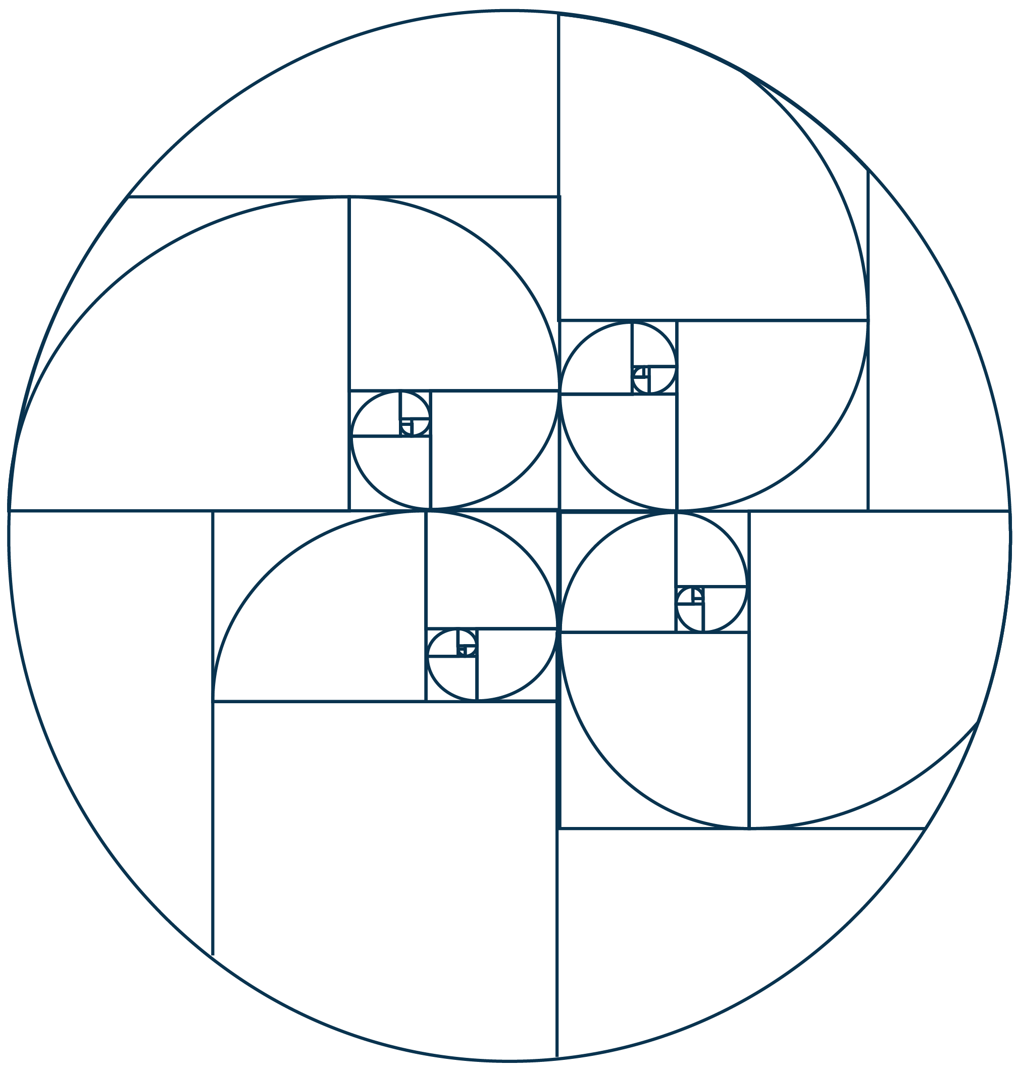 Golden Ratio Full Circle